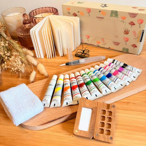 Veluzio-Aquarellset Kreativität für unterwegs