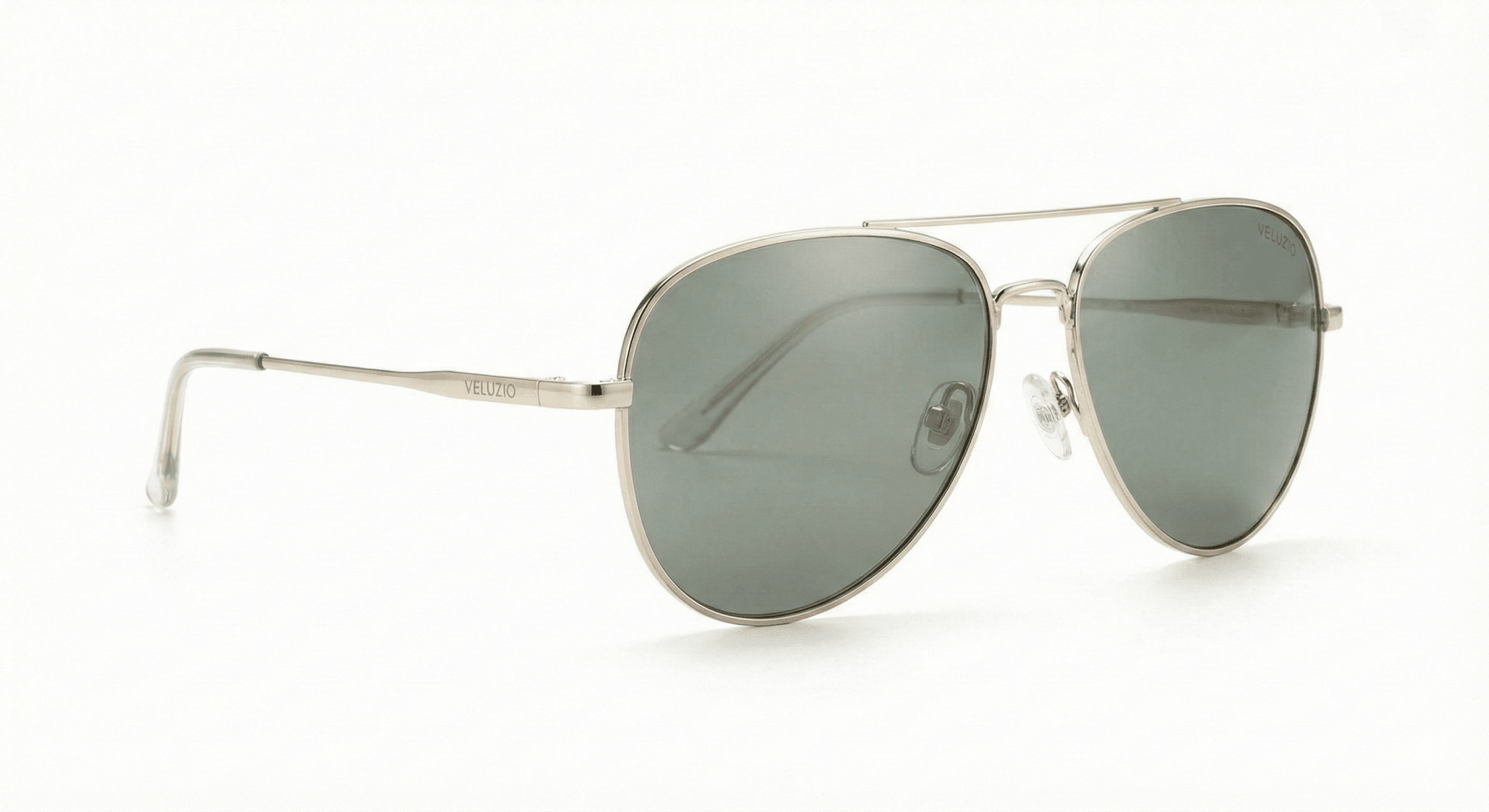 Occhiali da sole Veluzio Classic Gold Aviator - Lenti sfumate verdi - Veluzio New