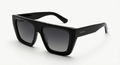 Occhiali da Sole Veluzio D - Frame Oversize in Acetato Nero - Veluzio New