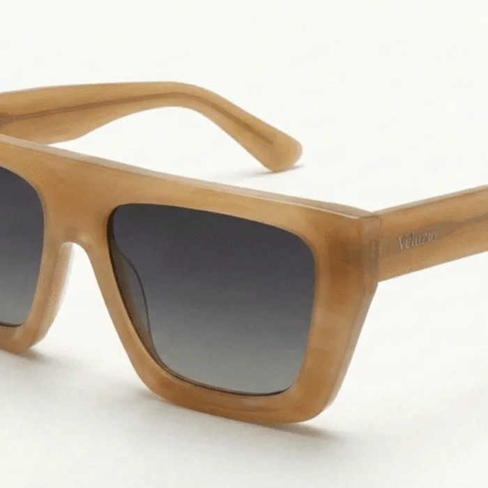 Occhiali da Sole Veluzio D-Frame Oversize in Acetato – Tartarugato